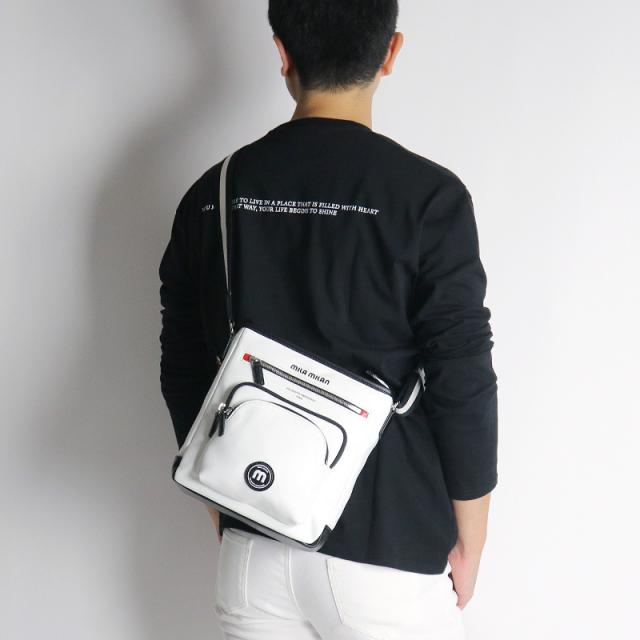 【商品レビュー記入で+5%】ミラミラン バッグ ショルダーバッグ メンズ ブランド MILA MILAN Rosso ロッソ 247101 斜め掛けバッグ B5 普段使い 旅行 ビジネス 通勤 ゴルフ 合皮 合成皮革 一部牛革 バッグ レディース 男女兼用 カジュアル オシャレ 人気 鞄 かばん カバン_15