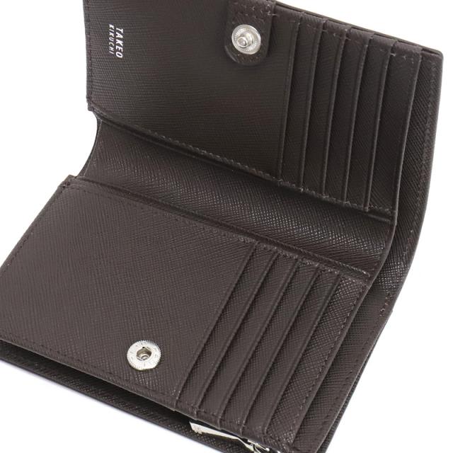 商品レビュー記入で+5%】タケオキクチ 財布 二つ折り メンズ ブランド