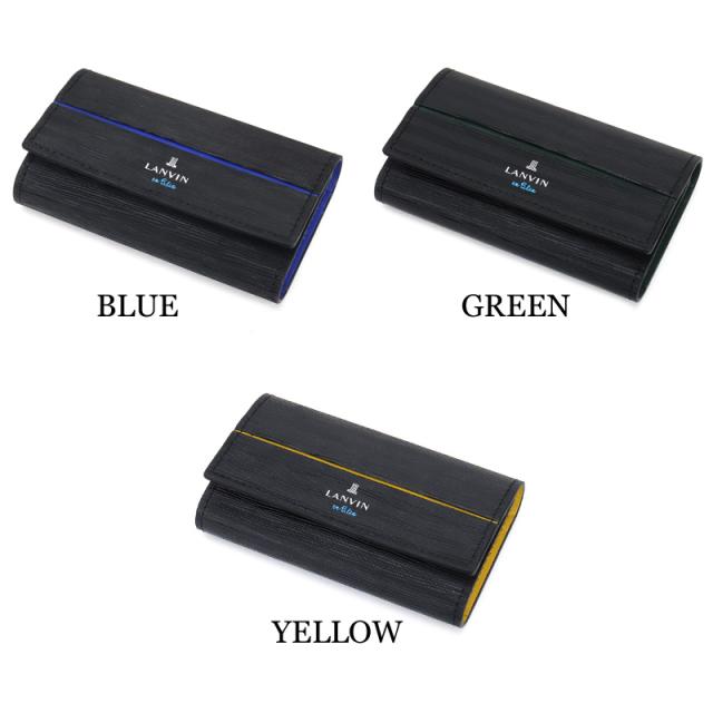 【商品レビュー記入で+5%】ランバンオンブルー キーケース 4連 LANVIN en Bleu ロージュ 516602 普段使い ビジネス 車 バイク 牛革 本革 革 レザー メンズ ブランド カジュアル オシャレ 人気 財布 さいふ サイフ 革小物 正規品 正規販売店_15