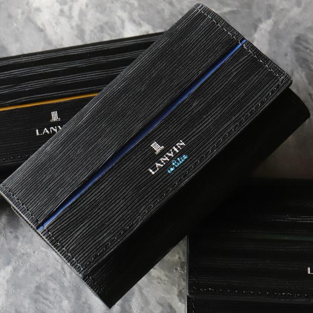 【商品レビュー記入で+5%】ランバンオンブルー キーケース 4連 LANVIN en Bleu ロージュ 516602 普段使い ビジネス 車 バイク 牛革 本革 革 レザー メンズ ブランド カジュアル オシャレ 人気 財布 さいふ サイフ 革小物 正規品 正規販売店_2
