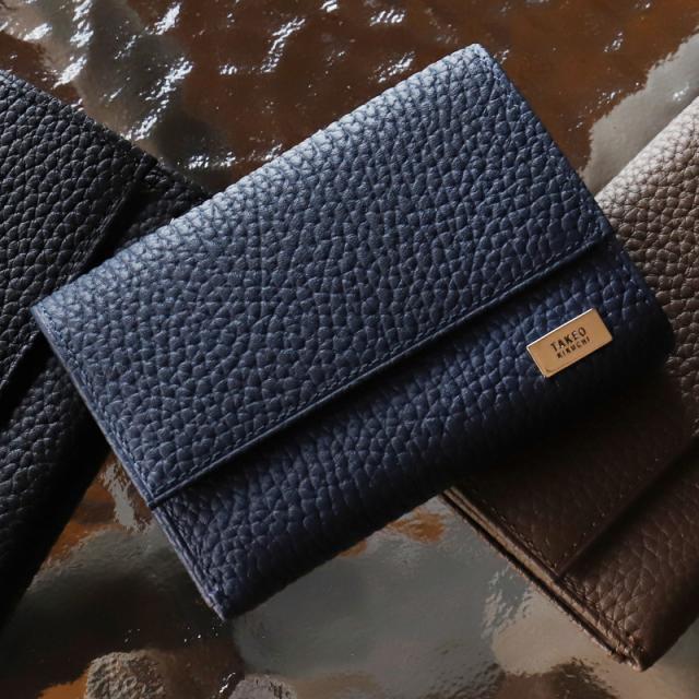 商品レビュー記入で+5%】タケオキクチ 財布 三つ折り メンズ ブランド