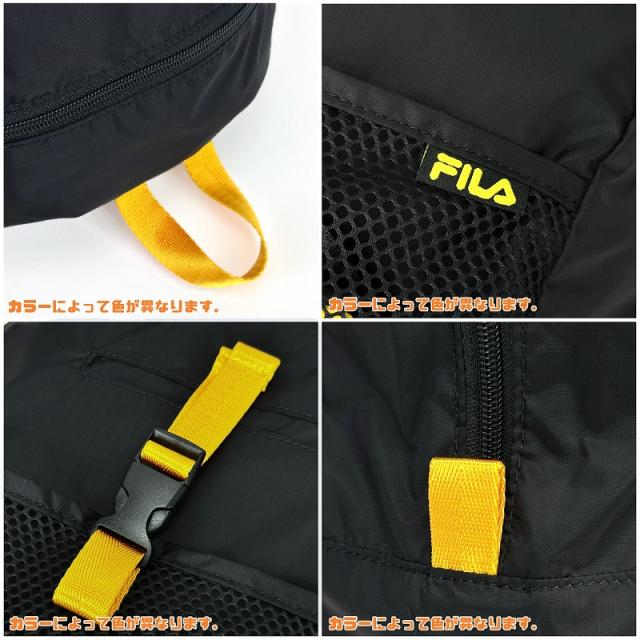 【商品レビュー記入で+5%】フィラ リュック FILA リュックサック FILAのポケモンシリーズ デイパック バックパック レディース メンズ サコッシュ ミニショルダー 撥水 A4 サブバッグ ブランド 普段使い お出かけ かばん レジャー 可愛い 旅行 正規品 FPK002_7