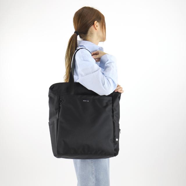 【商品レビュー記入で 5%】マザーズリュック merve メルヴェ マザーズバッグ リュック デイパック 2WAY トート 肩掛け バッグ レディース メンズ レオニー 多収納 撥水 A4 ブランド 大容量 背面ポケット 軽量 保冷 保温 男女兼用 かばん 鞄 人気 ブラック アイボリー MV006