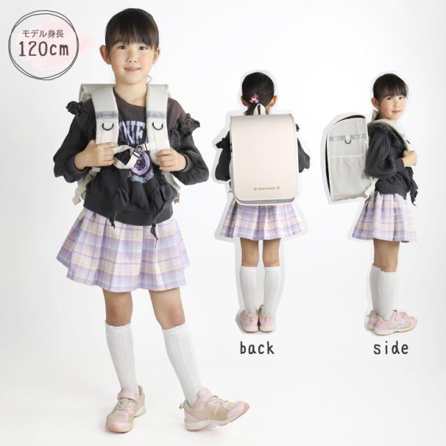 【商品レビュー記入で+5%】ナイスクラップ ランドサック NICE CLAUP 大容量 ランドセル型 ランドセルリュック スクールリュック A4 18L 軽量 撥水 ブランド 通学 通園 キッズ 子供 女の子 女子 Dreaming ドリーミング ネコ リボン 女児 小学生 低学年 入学 お祝い NC410_3