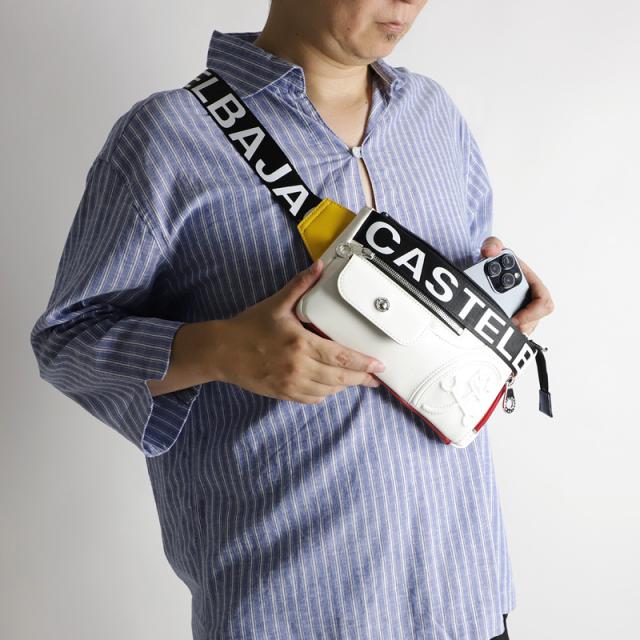 【商品レビューで+5%】カステルバジャック バッグ ボディバッグ メンズ ブランド ゴルフ CASTELBAJAC DULTON ダルトン 026931 ワンショルダーバッグ 斜め掛け ウエストバッグ 2WAY ウエストポーチ 合皮 鞄 かばん BAG レディース 男女兼用 カジュアル オシャレ 人気_15