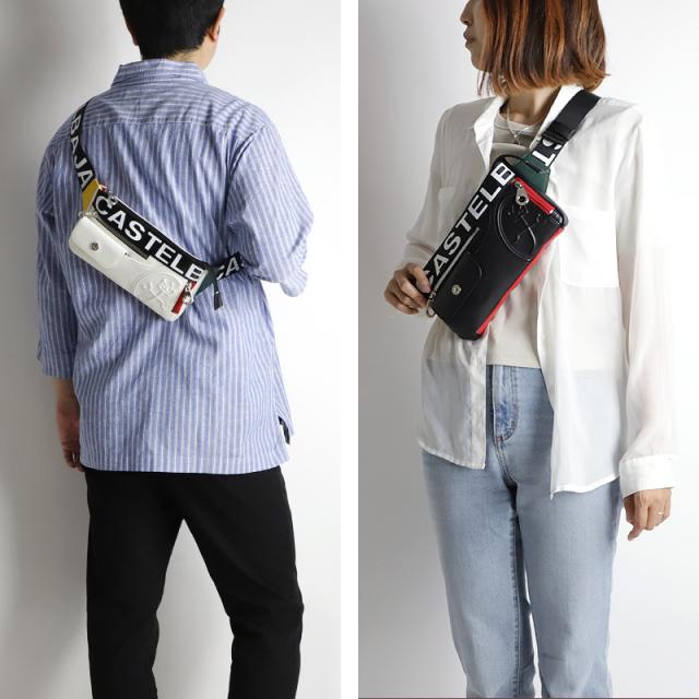 【商品レビューで+5%】カステルバジャック バッグ ボディバッグ メンズ ブランド ゴルフ CASTELBAJAC DULTON ダルトン 026931 ワンショルダーバッグ 斜め掛け ウエストバッグ 2WAY ウエストポーチ 合皮 鞄 かばん BAG レディース 男女兼用 カジュアル オシャレ 人気_16