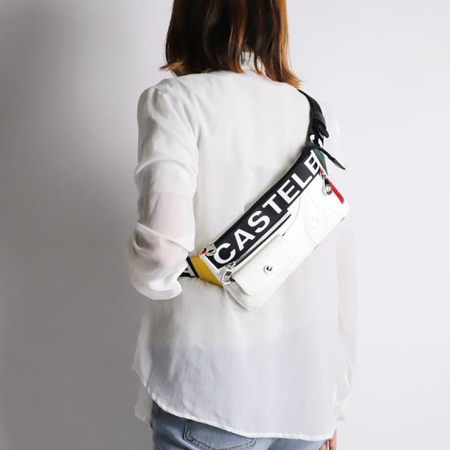 【商品レビューで+5%】カステルバジャック バッグ ボディバッグ メンズ ブランド ゴルフ CASTELBAJAC DULTON ダルトン 026931 ワンショルダーバッグ 斜め掛け ウエストバッグ 2WAY ウエストポーチ 合皮 鞄 かばん BAG レディース 男女兼用 カジュアル オシャレ 人気_3