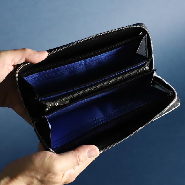 【商品レビューで+5%】ランバン 財布 メンズ ブランド 本革 長財布 ラウンドファスナー ランバンオンブルー LANVIN en Bleu フィズ 521626 ラウンドファスナー長財布 札入れ ロングウォレット 牛革 革 レザー オシャレ カジュアル 人気 さいふ サイフ 正規品 正規販売店 商品レビューで+5%】ランバン 財布 メンズ ブランド 本革 長財布