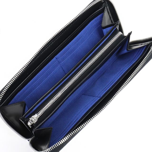 商品レビューで+5%】ランバン 財布 メンズ ブランド 本革 長財布