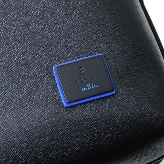 【商品レビューで+5%】ランバンオンブルー リュック メンズ ランバン バッグ ブランド ビジネス LANVIN en Bleu HOMES ホームズ 523711 A4 レディース スクエア リュックサック 撥水 デイパック バックパック ビジネスリュック ビジカジ 出張 商談 レザー 革 本革 通勤_12