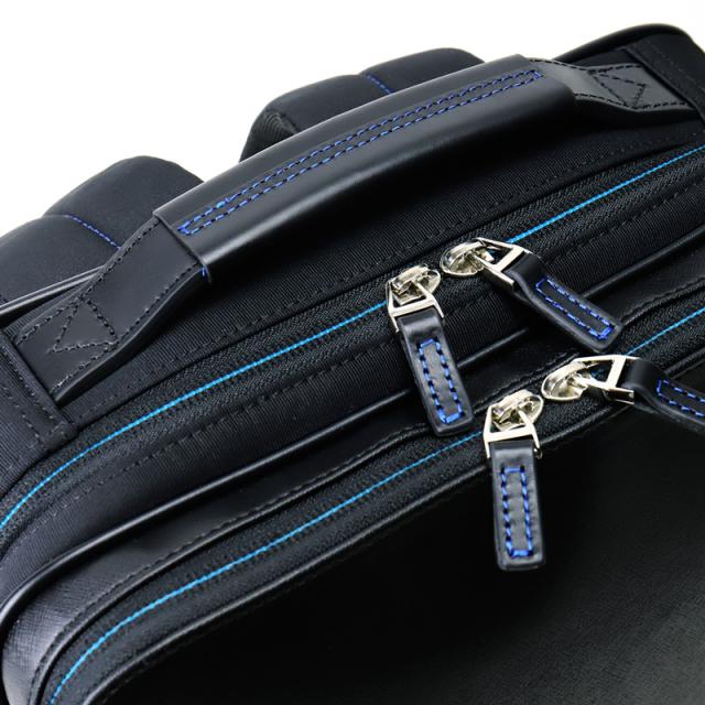【商品レビューで+5%】ランバンオンブルー リュック メンズ ランバン バッグ ブランド ビジネス LANVIN en Bleu HOMES ホームズ 523711 A4 レディース スクエア リュックサック 撥水 デイパック バックパック ビジネスリュック ビジカジ 出張 商談 レザー 革 本革 通勤_14