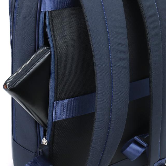 【商品レビューで+5%】ランバンオンブルー リュック メンズ ランバン バッグ ブランド ビジネス LANVIN en Bleu HOMES ホームズ 523712 B4 A4 レディース スクエア リュックサック 撥水 デイパック バックパック ビジネスリュック ビジカジ 出張 商談 レザー 革 本革 通勤_10