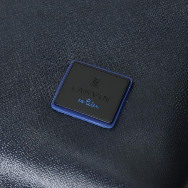 【商品レビューで+5%】ランバンオンブルー リュック メンズ ランバン バッグ ブランド ビジネス LANVIN en Bleu HOMES ホームズ 523712 B4 A4 レディース スクエア リュックサック 撥水 デイパック バックパック ビジネスリュック ビジカジ 出張 商談 レザー 革 本革 通勤_12