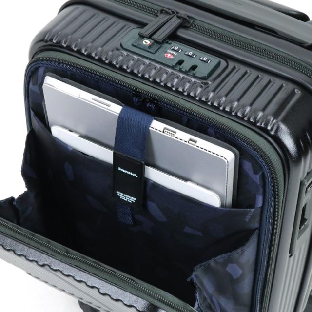 【商品レビューで+5%】innovator イノベーター Extreme Journey スーツケース キャリーケース INV30 21L 41cm 3.0kg 1〜2泊 4輪 TSAロック 軽量 機内持込み フロントオープン ファスナー式 旅行 トラベル 出張 正規品 2年保証