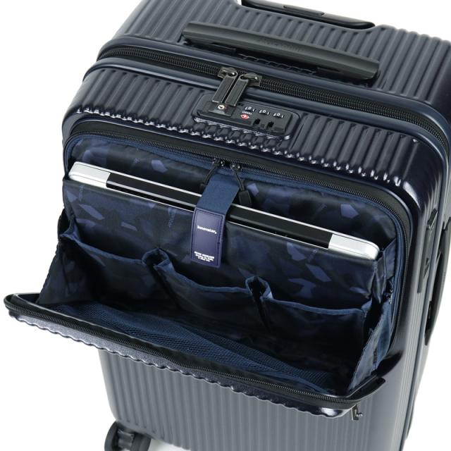 【商品レビューで+5%】innovator イノベーター Extreme Journey  スーツケース INV60 TSAロック Mサイズ 5泊 6泊 62L 60cm 4.0kg 4輪 軽量 メンズ レディース ファスナー 国内旅行 修学旅行 トラベル 出張 キャリーケース 静音 ストッパー付き フロントオープン PC収納