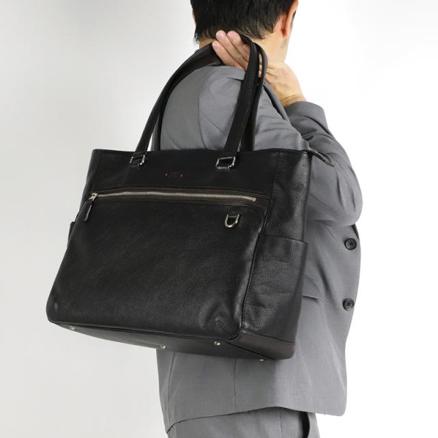 【商品レビューで+5%】タケオキクチ バッグ トートバッグ メンズ ブランド TAKEO KIKUCHI レポート 712702 ビジネスバッグ ビジネストート ビズトート B4 A4 ビジネス 通勤 出張 撥水 リクルート フレッシャーズ 牛革 レザー 本革 カジュアル オシャレ 人気 正規品 正規販売店_3