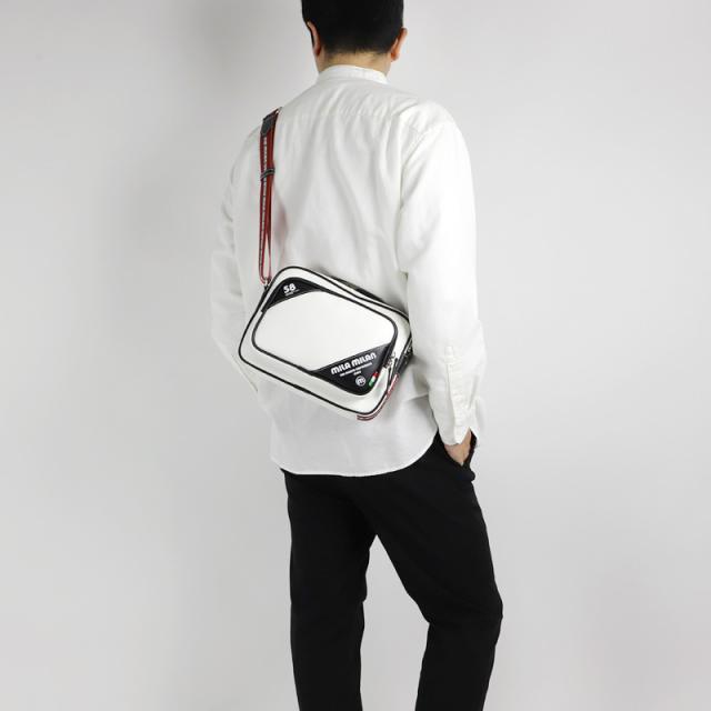 【商品レビューで+5%】ミラミラン バッグ ショルダーバッグ メンズ ブランド mila milan TRUST トラスト 260122 斜め掛けバッグ 横型 ヨコ型 A5 旅行 ビジネス 通勤 ゴルフ 合皮 軽量 バッグ レディース 男女兼用 カジュアル オシャレ 人気_16