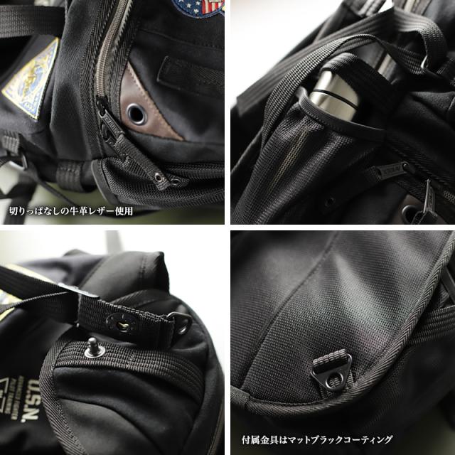 【商品レビュー記入で+5%】アビレックス バッグ トップガン3 ボディバッグ メンズ アヴィレックス AVIREX 限定モデル レディース 男女兼用 TOPGUN3 大容量 B5 ワンショルダーバッグ 斜め掛けバッグ 肩掛け 普段使い 通勤 通学 AVX305N ボディバック 正規店_8
