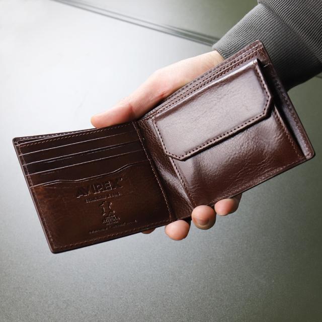 【商品レビューで+5%】アビレックス 財布 二つ折り財布 メンズ 本革 ブランド アヴィレックス AVIREX BEUDE  AX9100M ベード 札入れ 折財布 小物 革 牛革 レザー 迷彩 ミリタリー カモフラージュ 財布 サイフ さいふ ウォレット プレゼント 限定品 正規品 商品レビューで+5%】アビレックス 財布 二つ折り財布 メンズ 本革