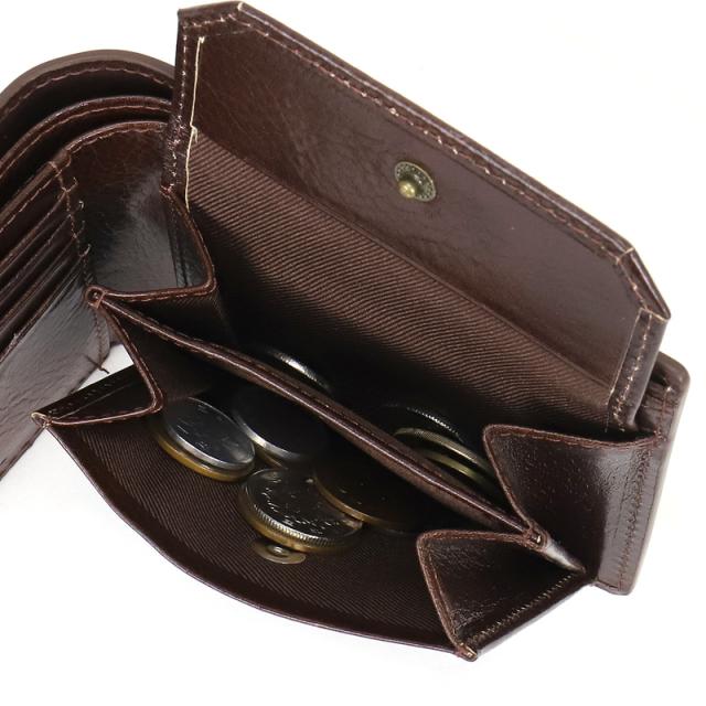 商品レビューで+5%】アビレックス 財布 二つ折り財布 メンズ 本革