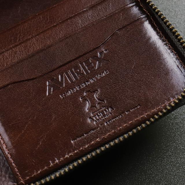 商品レビューで+5%】アビレックス 財布 二つ折り財布 メンズ 本革