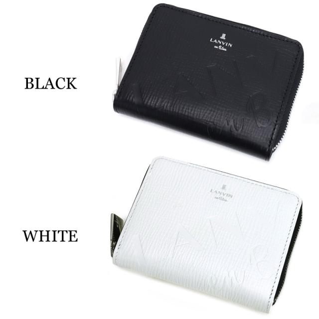 商品レビューで+5%】ランバン 財布 二つ折り メンズ ブランド 本革 二