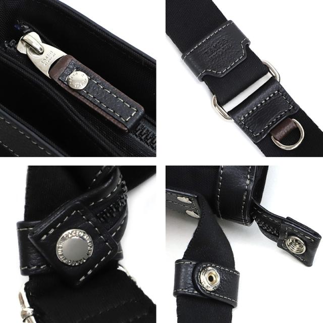 【商品レビュー記入で+5%】タケオキクチ バッグ ショルダーバッグ メンズ ブランド TAKEO KIKUCHI マーカス 715113 斜め掛けバッグ 肩掛け A4 B5 撥水 普段使い ビジネス 通勤 旅行 トラベル レジャー ナイロン 牛革付属 軽量 レディース カジュアル オシャレ 人気 正規品_7