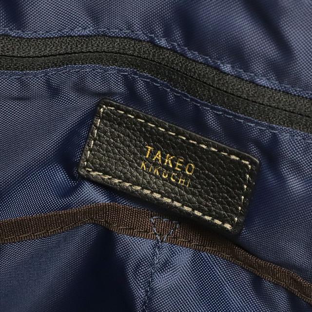 【商品レビュー記入で+5%】タケオキクチ バッグ ショルダーバッグ メンズ ブランド TAKEO KIKUCHI マーカス 715113 斜め掛けバッグ 肩掛け A4 B5 撥水 普段使い ビジネス 通勤 旅行 トラベル レジャー ナイロン 牛革付属 軽量 レディース カジュアル オシャレ 人気 正規品_8