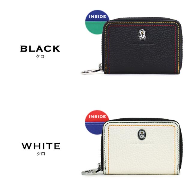 【商品レビュー記入で+5%】 カステルバジャック 小銭入れ 財布 CASTELBAJAC メンズ Thread スレッド 036622 カードケース パスケース 革小物 革 牛革 レザー ラウンドファスナー ミニ財布 コインケース ウォレット レディース ブランド ステッチ オシャレ 人気_9