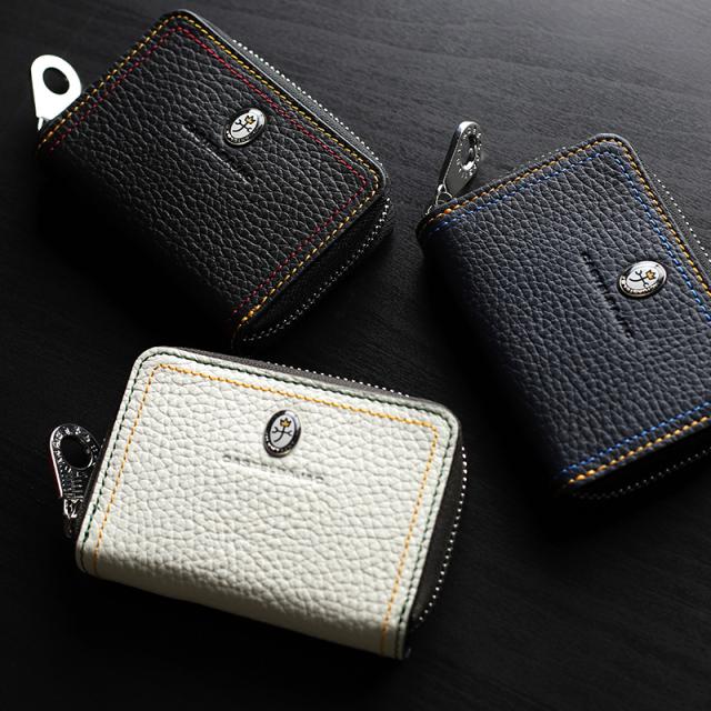 【商品レビュー記入で+5%】 カステルバジャック 小銭入れ 財布 CASTELBAJAC メンズ Thread スレッド 036622 カードケース パスケース 革小物 革 牛革 レザー ラウンドファスナー ミニ財布 コインケース ウォレット レディース ブランド ステッチ オシャレ 人気_8