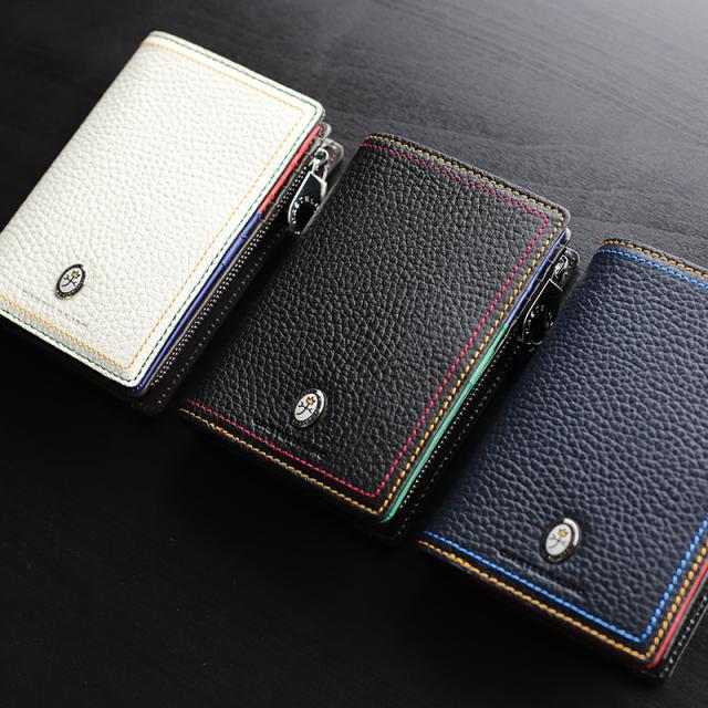 【商品レビュー記入で+5%】 カステルバジャック 財布 CASTELBAJAC メンズ Thread スレッド 036624 セミ長財布 折財布 革小物 革 牛革 本革 レザー ミドルウォレット セミ長札 二つ折り財布 小銭入れ付き 通勤 さいふ レディース ブランド ステッチ オシャレ 人気_9