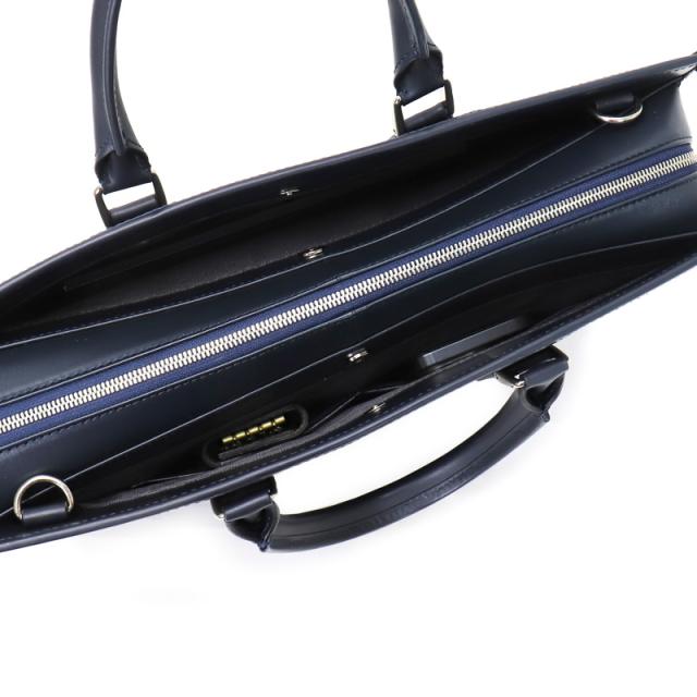 【商品レビューで+5%】ランバン バッグ ビジネスバッグ メンズ ブランド B4 A4 ランバンコレクション LANVIN COLLECTION ニューフロー ブリーフケース ショルダーバッグ 2WAY 斜め掛け 肩掛け 282562 ビジネス ビジカジ 通勤 出張 牛革 本革 レザー 軽量 正規品 正規販売店_13
