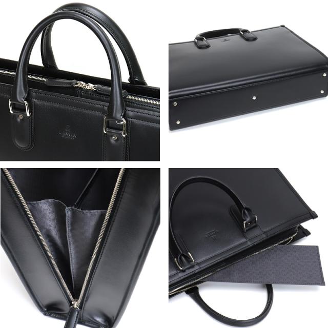 【商品レビューで+5%】ランバン バッグ ビジネスバッグ メンズ ブランド B4 A4 ランバンコレクション LANVIN COLLECTION ニューフロー ブリーフケース ショルダーバッグ 2WAY 斜め掛け 肩掛け 282562 ビジネス ビジカジ 通勤 出張 牛革 本革 レザー 軽量 正規品 正規販売店_7