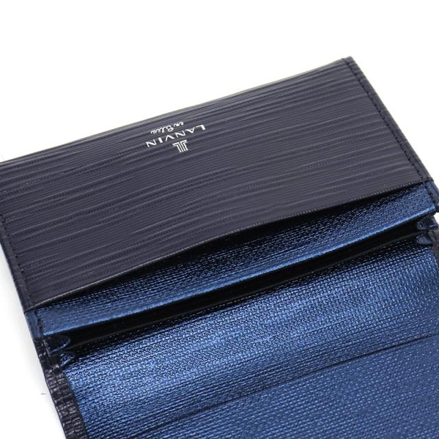 【商品レビューで+5%】ランバン カードケース メンズ 本革 ブランド ランバンオンブルー LANVIN en Bleu アドニス小物 520653 名刺入れ パスケース 定期入れ ビジネス 牛革 革 レザー オシャレ カジュアル 人気 財布 さいふ サイフ 革小物 ウォレット 正規品 正規販売店_8
