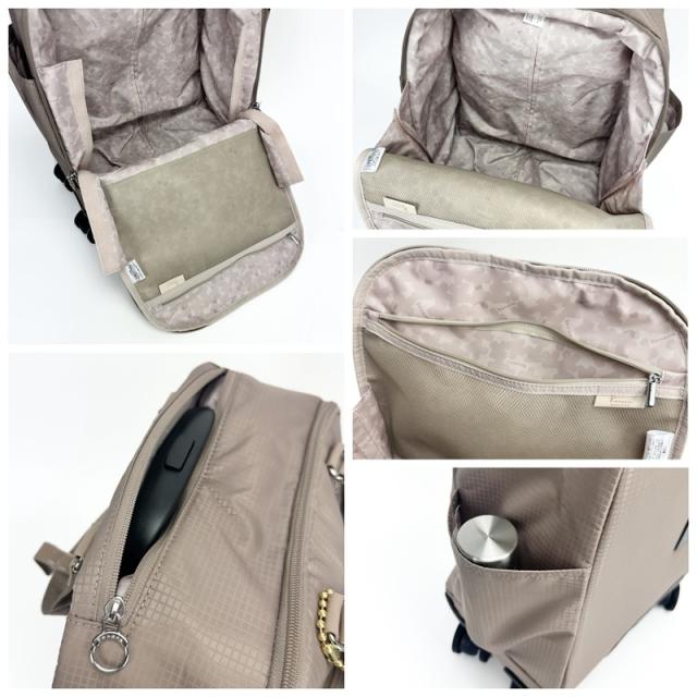 【商品レビュー記入で+5%】カナナ カナナプロジェクトコレクション キャリーバッグ 21L ブランド SSサイズ スーツケース 1泊2日 レディース 機内持込 軽量 小型 TS南京錠 静音 人気 ソフトトローリー お出かけ 旅行 VYG シェリ TR Kanana Project COLLECTION 17951_5