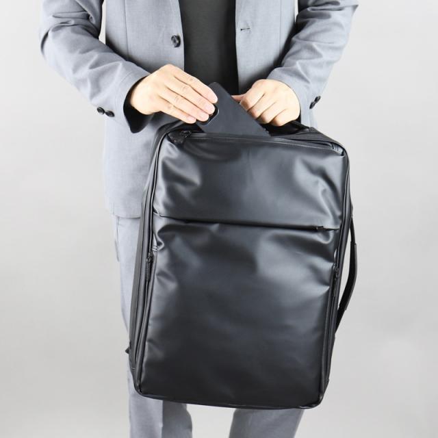 【商品レビュー記入で+5%】エース リュック 19L 23L エースジーン ace.GENE ガジェタブルWR2 リュックサック バックパック バック ビジネスリュック 拡張 撥水 抗菌 軽量 A4 B4 2気室 大容量 68664 メンズ_2