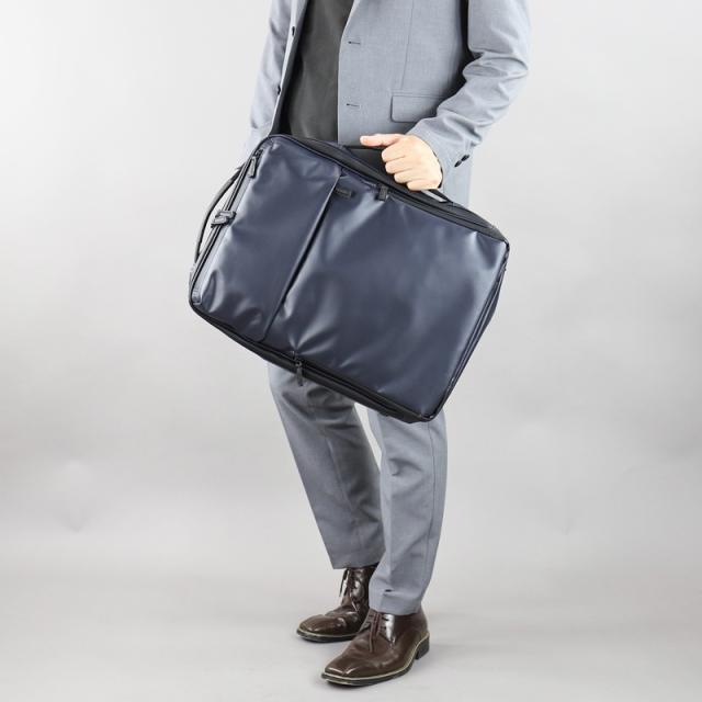【商品レビュー記入で+5%】エース リュック 19L 23L エースジーン ace.GENE ガジェタブルWR2 リュックサック バックパック バック ビジネスリュック 拡張 撥水 抗菌 軽量 A4 B4 2気室 大容量 68664 メンズ_3