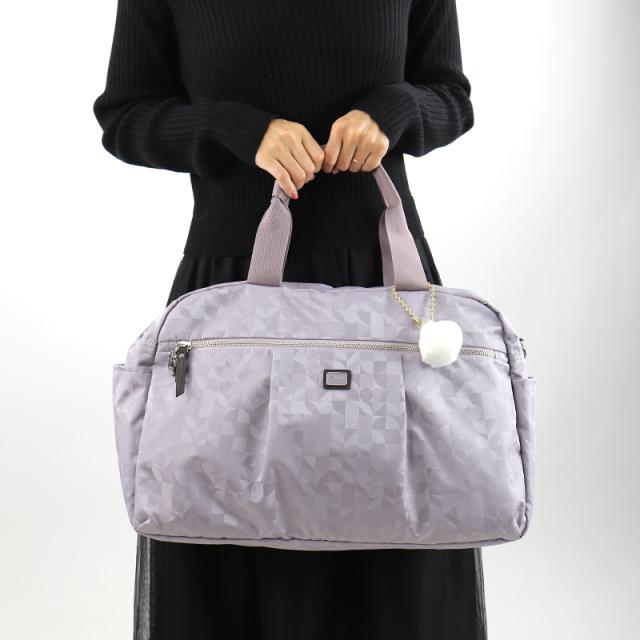 【商品レビューで+5%】カナナ カナナプロジェクトコレクション ボストンバッグ レディース ショルダーバッグ 2WAY 手持ち 斜め掛け 68736 ブランド A4 1泊 ミニボストン 撥水 普段使い きれいめ 軽量 人気 オシャレ 旅行 エース マリティマ Kanana Project COLLECTION 黒_3