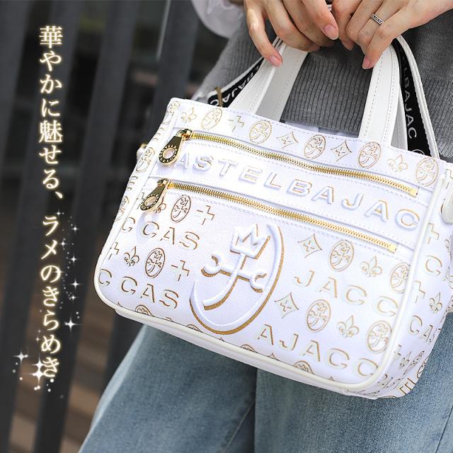 極美品✨ CASTEL BAJAC 2way デニム ショルダーバッグ カステルバジャック 2way デニム ショルダーバッグ 美品