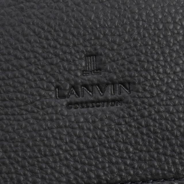 【商いもの文芸評論で+5%】ランバン 御徒面子 ショルダーバッグ メンズ ブランド名 ランバンコレクション LANVIN COLLECTION  カンヌ A5 B5 285111 曲がった掛け御徒面子 肩かけ 縦型 普段使い走り 旅する 通い 商行為 ビジカジ 心地よい 撥水 牛皮 なめし革 本革 軽さ 定まり品 定まり売りわたす店