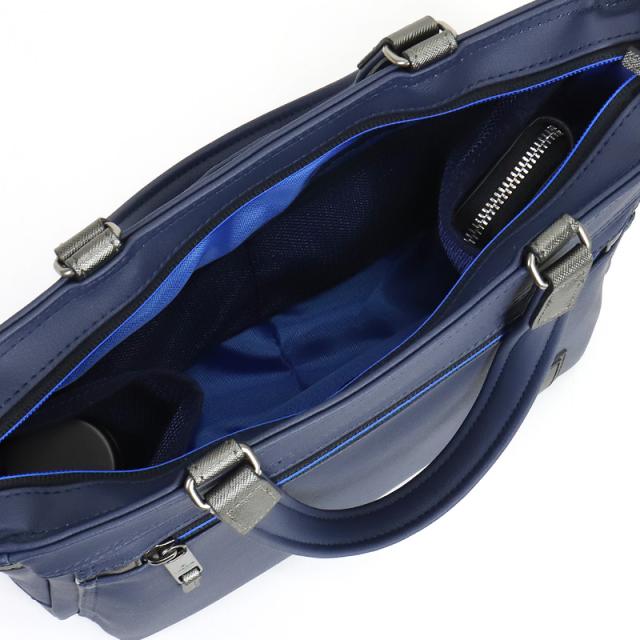 ランバン ドライビングトートミニバッグ LANVIN en Bleu ストライプ