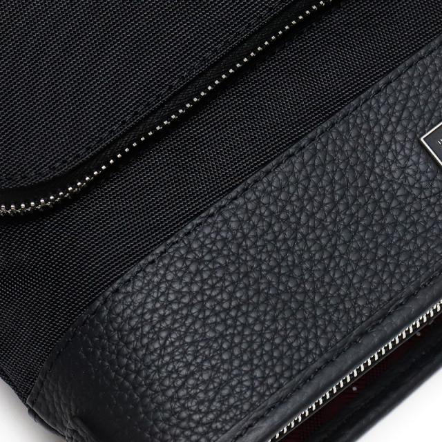 【商品レビューで+5%】タケオキクチ ショルダーバッグ バッグ メンズ ブランド TAKEO KIKUCHI インター 748111 斜め掛けバッグ 肩掛け 縦型 B5 A5 普段使い ビジネス 通勤 旅行 ナイロン 牛革 革付属 軽量 レディース カジュアル オシャレ 人気 正規品 正規販売店_4