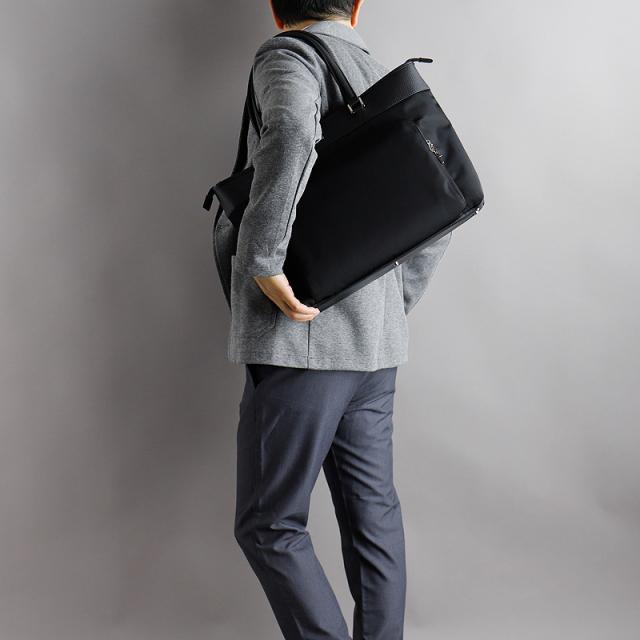 【商品レビューで+5%】タケオキクチ バッグ トートバッグ メンズ ブランド TAKEO KIKUCHI インター 748711 斜め掛け 手持ち 手提げ B4 A4 PC収納 タウン 通勤 旅行 ナイロン 牛革 本革 革付属 大容量 軽量 横型 レディース カジュアル オシャレ 人気 正規品 正規販売店_16