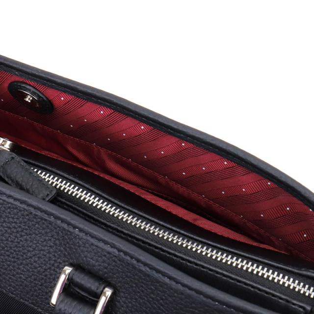 【商品レビューで+5%】タケオキクチ バッグ トートバッグ メンズ ブランド TAKEO KIKUCHI インター 748711 斜め掛け 手持ち 手提げ B4 A4 PC収納 タウン 通勤 旅行 ナイロン 牛革 本革 革付属 大容量 軽量 横型 レディース カジュアル オシャレ 人気 正規品 正規販売店_5