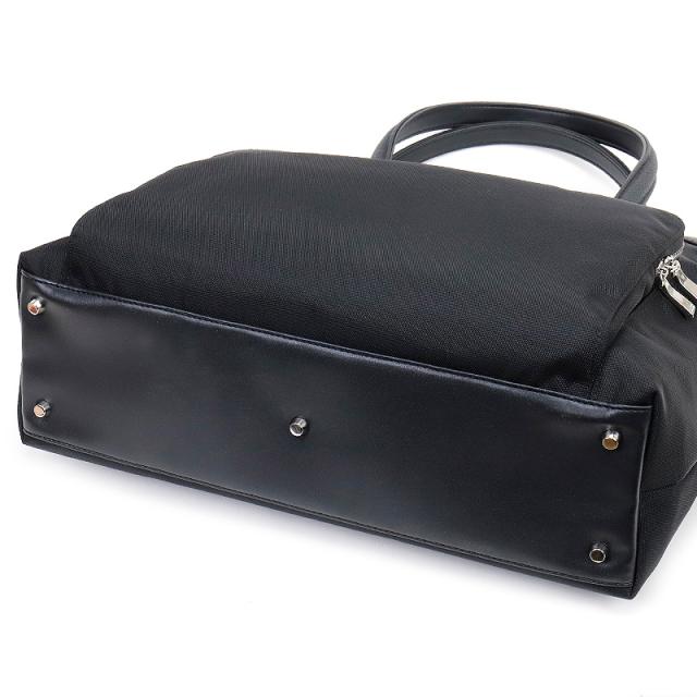 【商品レビューで+5%】タケオキクチ バッグ トートバッグ メンズ ブランド TAKEO KIKUCHI インター 748711 斜め掛け 手持ち 手提げ B4 A4 PC収納 タウン 通勤 旅行 ナイロン 牛革 本革 革付属 大容量 軽量 横型 レディース カジュアル オシャレ 人気 正規品 正規販売店_7
