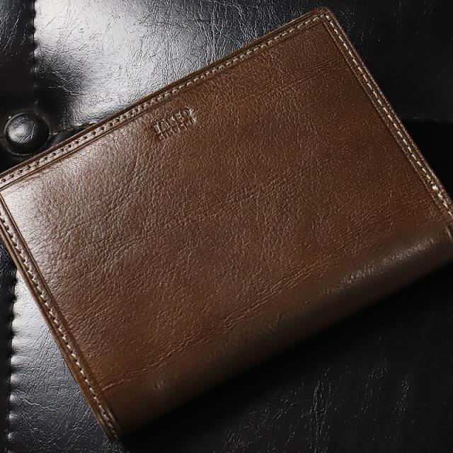 【商品レビュー記入で+5%】タケオキクチ 財布 二つ折り メンズ ブランド 本革 二つ折り財布 TAKEO KIKUCHI イデア 756605 札入れ セミ長財布 ミドルウォレット 牛革 本革 革 レザー オシャレ カジュアル 普段使い ビジネス 人気 さいふ サイフ 革小物 正規品 正規販売店_2