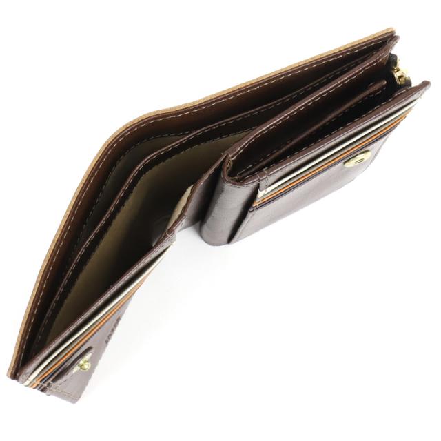 【商品レビュー記入で+5%】タケオキクチ 財布 二つ折り メンズ ブランド 本革 二つ折り財布 TAKEO KIKUCHI イデア 756605 札入れ セミ長財布 ミドルウォレット 牛革 本革 革 レザー オシャレ カジュアル 普段使い ビジネス 人気 さいふ サイフ 革小物 正規品 正規販売店_9