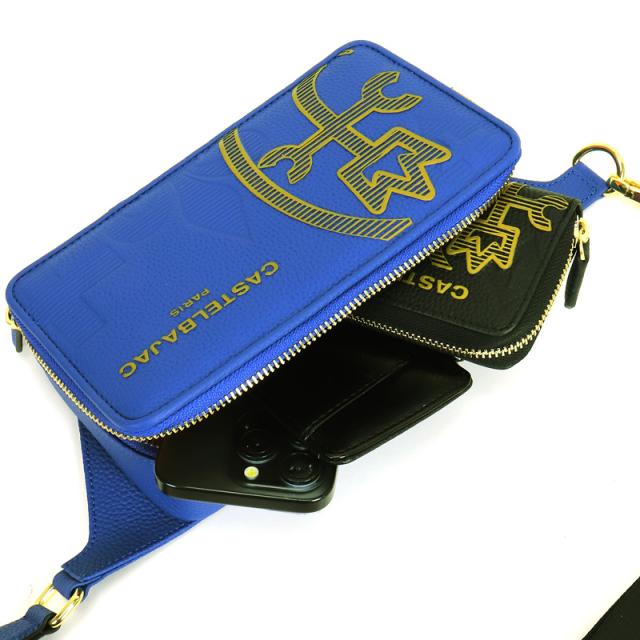 【商品レビューで+5%】カステルバジャック バッグ ボディバッグ メンズ ブランド ゴルフ CASTELBAJAC カヌレ 035921 ワンショルダーバッグ 斜め掛けバッグ 斜めがけ 小さめ 牛革 本革 レザー 鞄 かばん BAG レディース 男女兼用 カジュアル オシャレ 人気 正規品_6