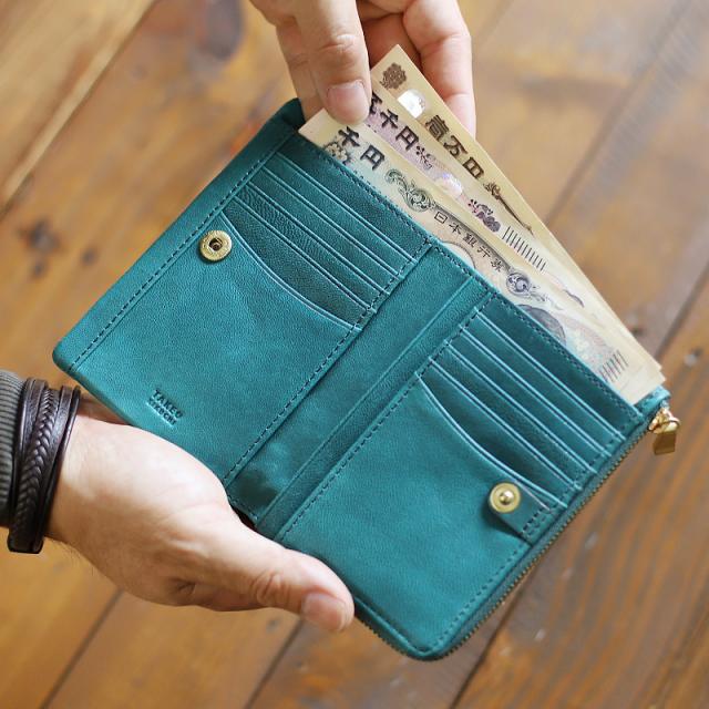【商品レビューで+5%】タケオキクチ 財布 二つ折り メンズ ブランド 本革 二つ折り財布 TAKEO KIKUCHI フィール小物 788605 ミドルウォレット セミ長財布 折財布 羊革 革 レザー シープスキン カジュアル オシャレ 軽量 人気 さいふ サイフ 革小物 ウォレット 正規品_13