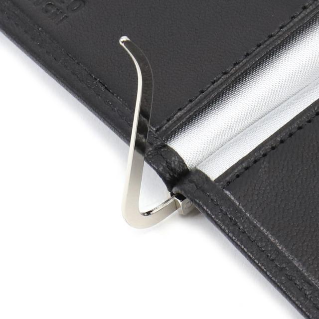 商品レビューで+5%】タケオキクチ 財布 二つ折り マネークリップ